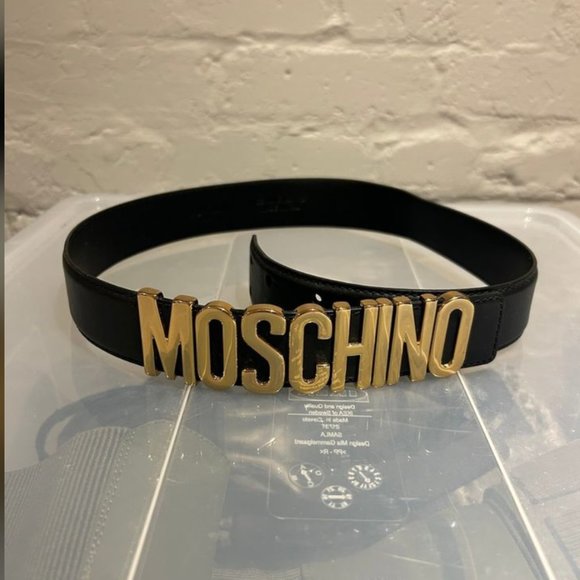 Moschino Logo Belt - Picture 1 of 4